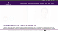 Desktop Screenshot of drsiegl.at